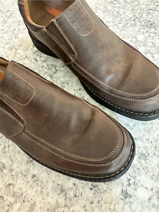 Dockers Other - Dockers Men's Slip-On Leather Loafers - Brown